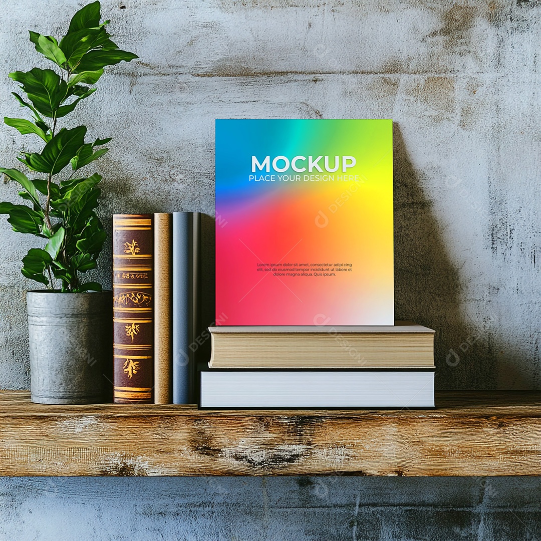 Mockup de Convite PSD Editável