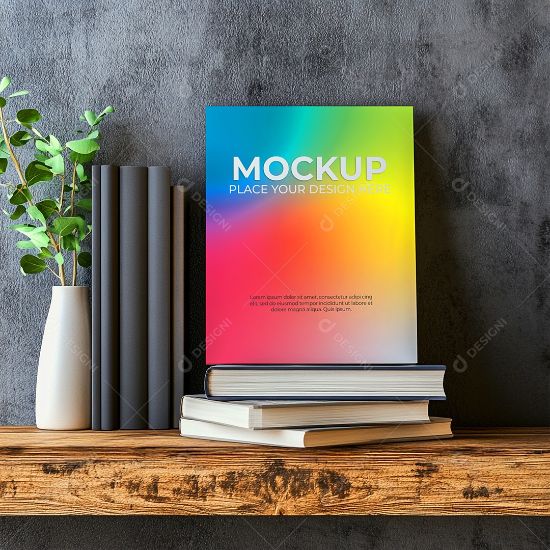 Mockup de Convite PSD Editável