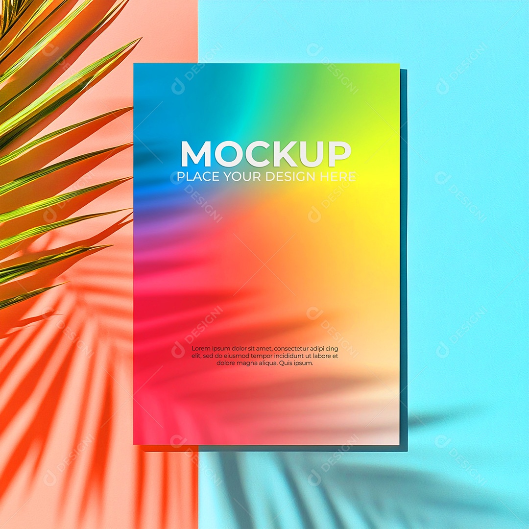 Mockup de Convite PSD Editável