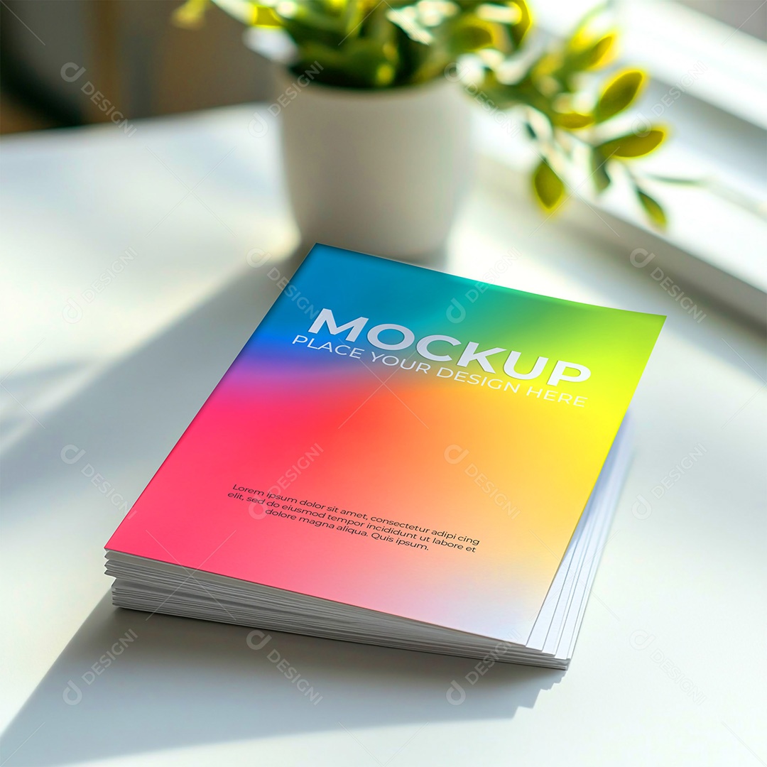 Mockup de Convite PSD Editável