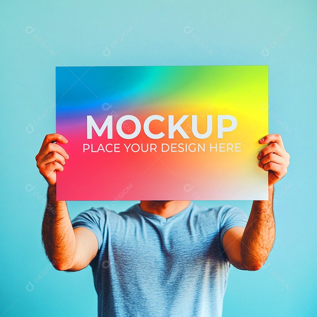 Mockup de Convite PSD Editável