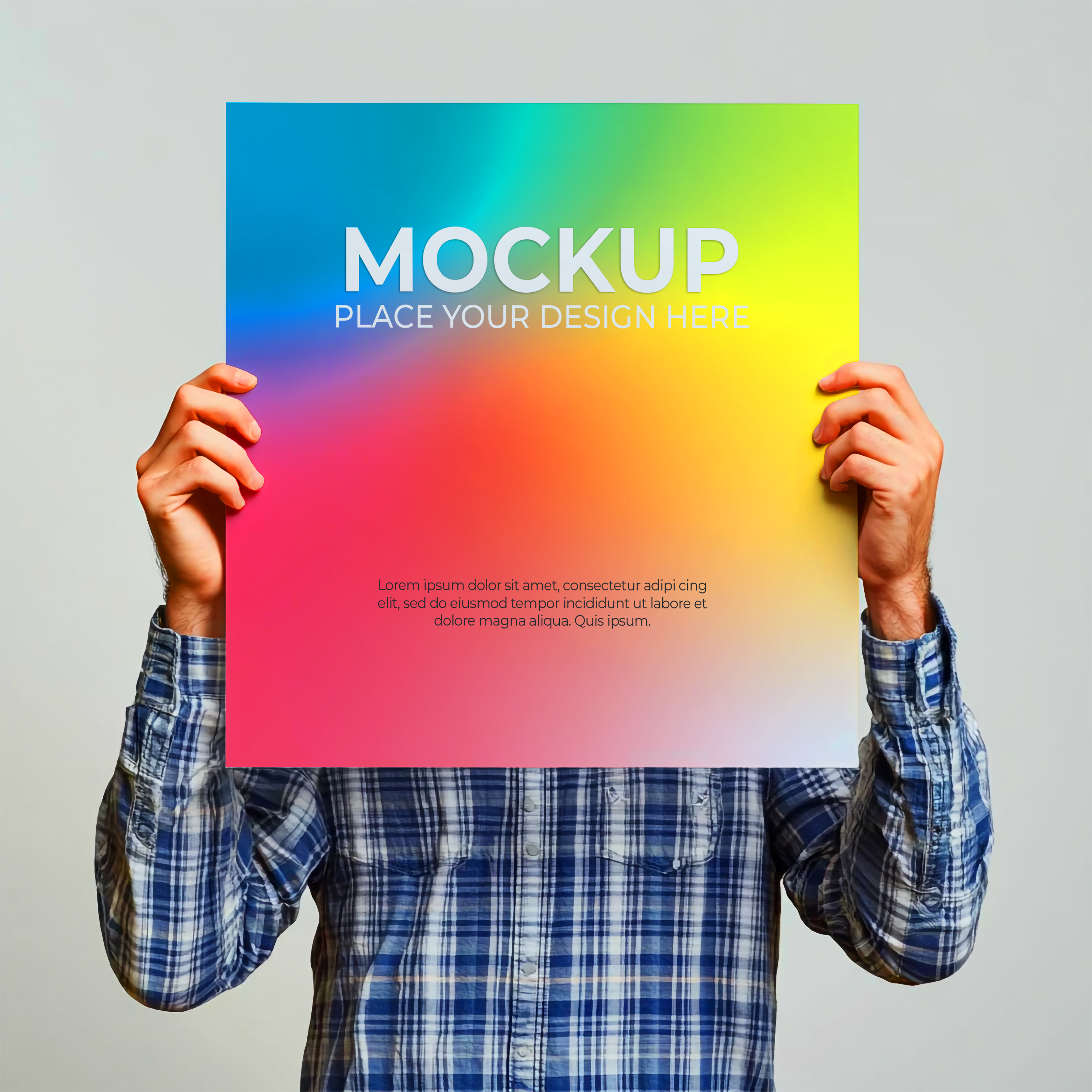 Mockup de Convite PSD Editável