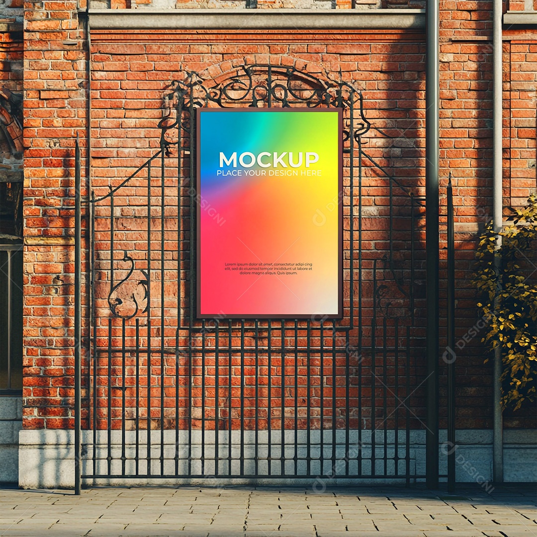 Mockup de Convite PSD Editável