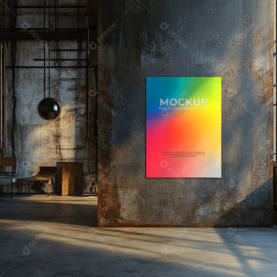 Mockup de Convite PSD Editável