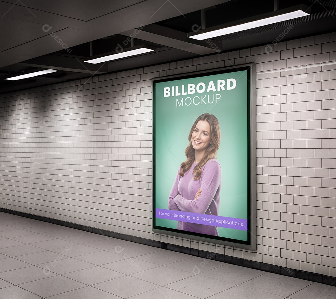 Mockup Anúncio Publicitário PSD Editável