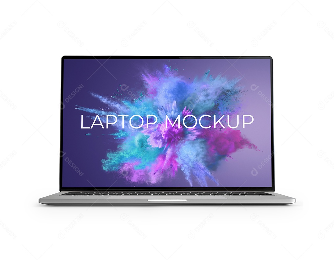 Mockup de Celular e Notebook PSD Editável