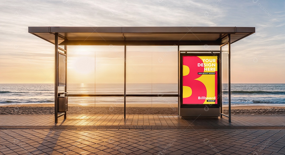 Mockup Anúncio Publicitário PSD Editável