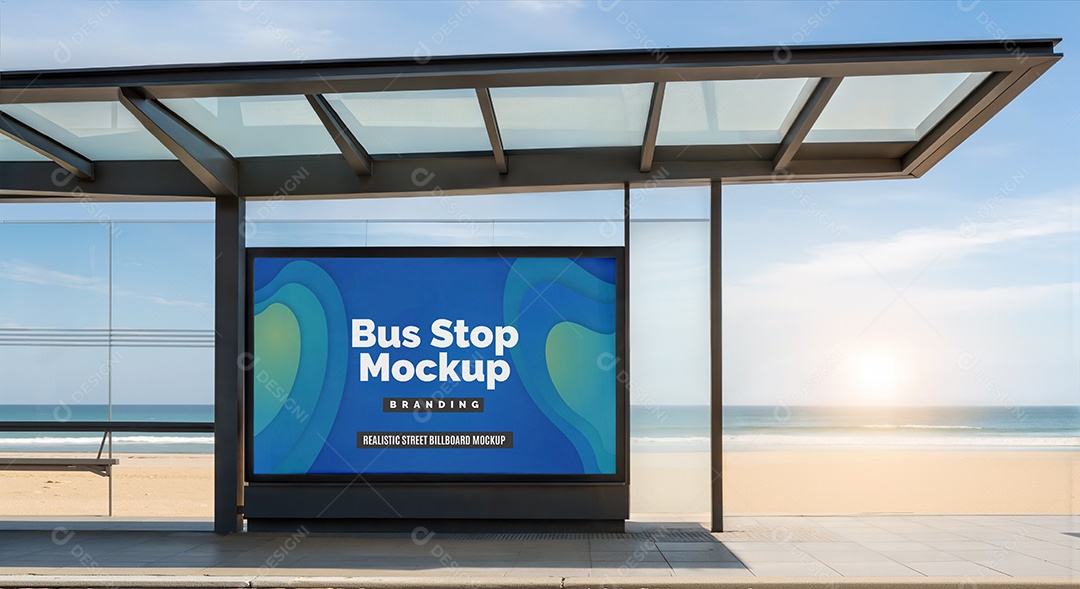 Mockup Anúncio Publicitário PSD Editável
