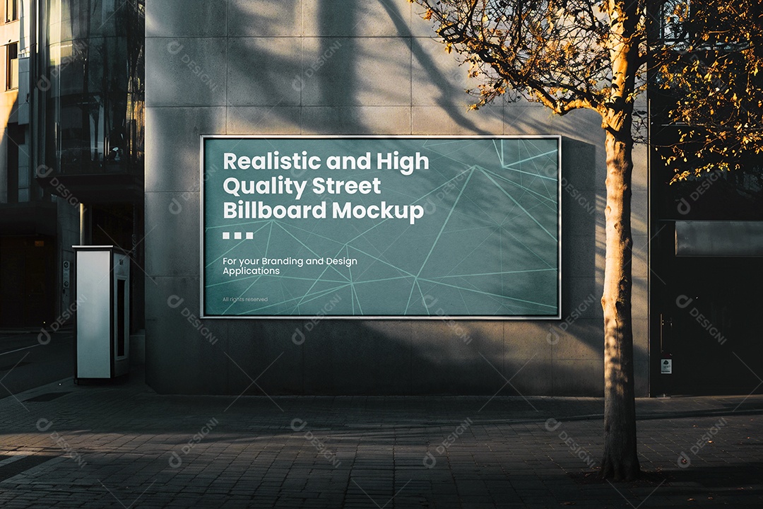 Mockup Anúncio Publicitário PSD Editável