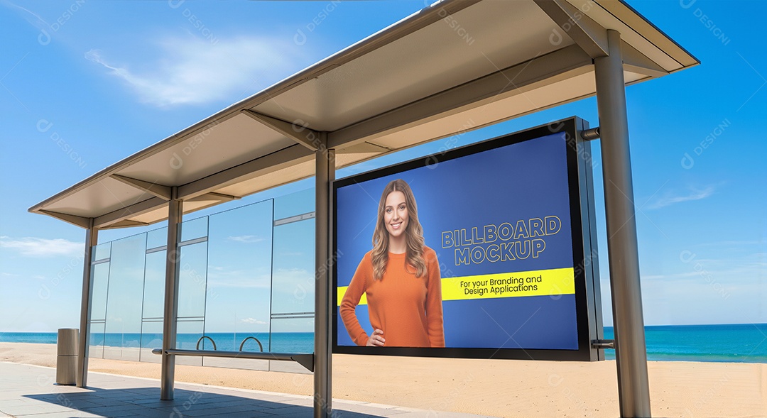 Mockup Anúncio Publicitário PSD Editável