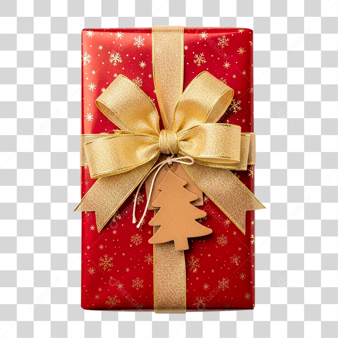 Caixa de Presente PNG Transparente