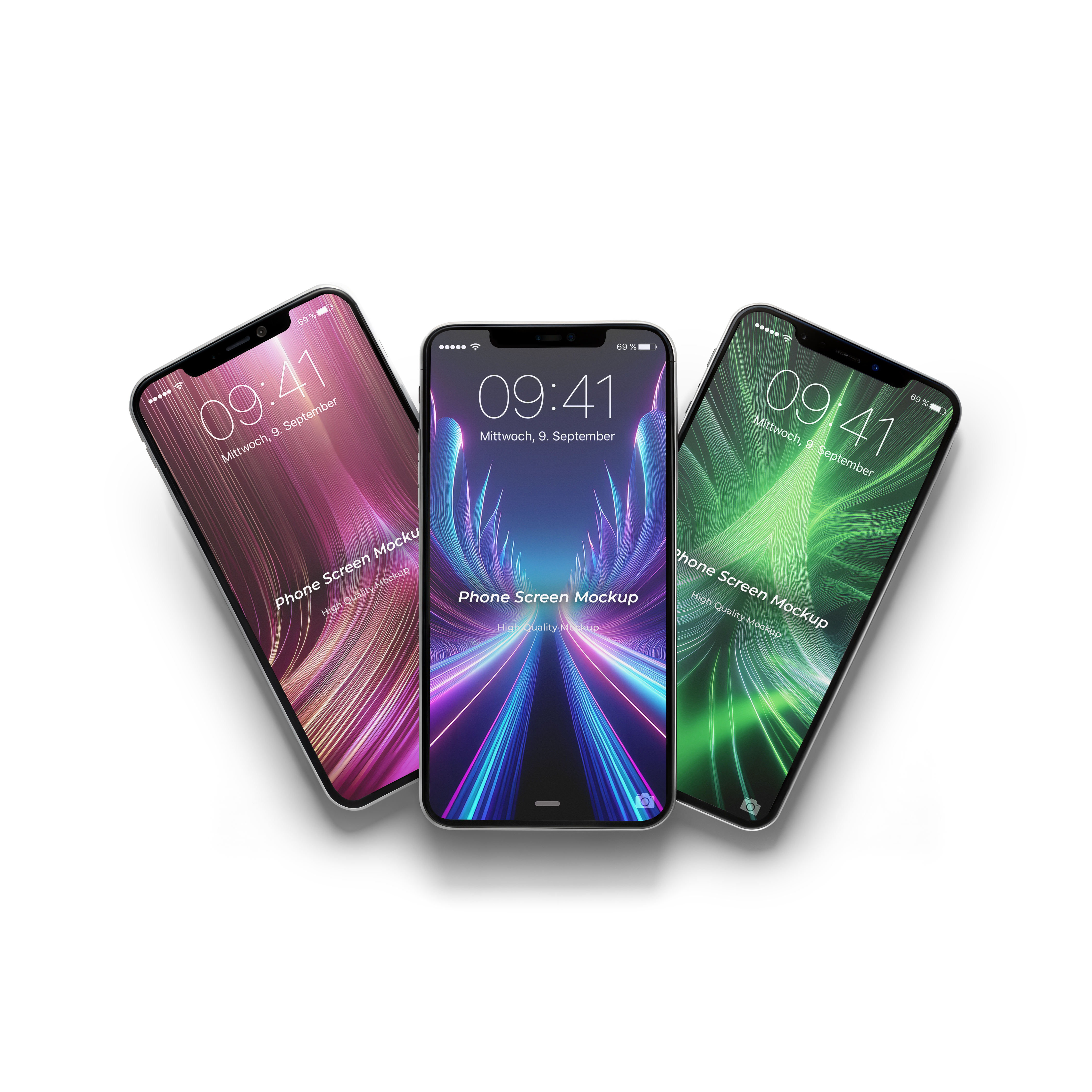 Mockup de Celulares PSD Editável