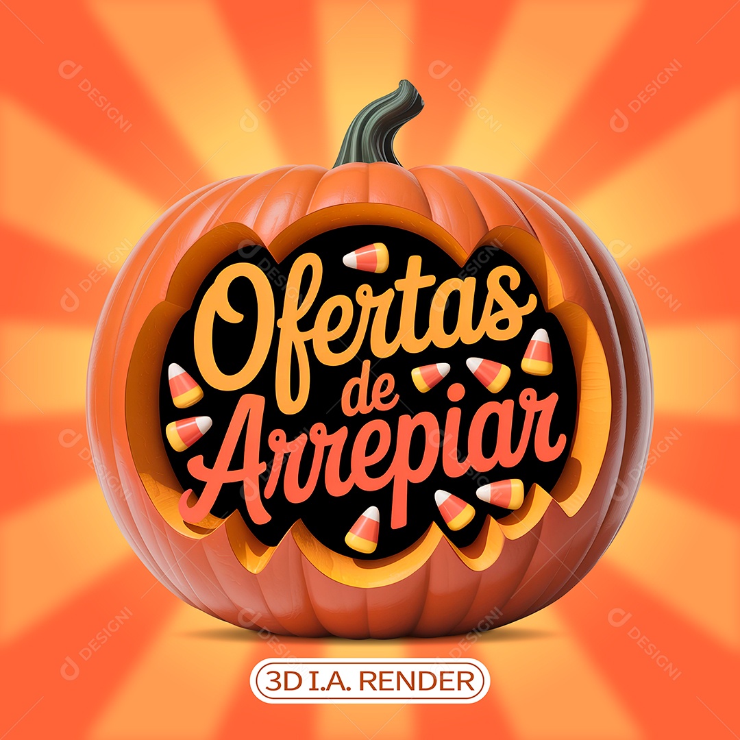 Ofertas de Arrepiar Selo 3D para Composição PSD