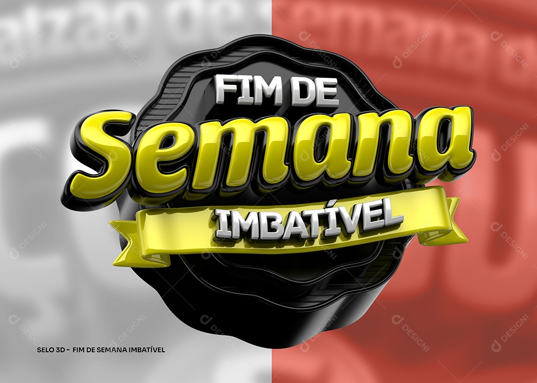 Selo Oferta Preto e Dourado Destaque Promocional PSD