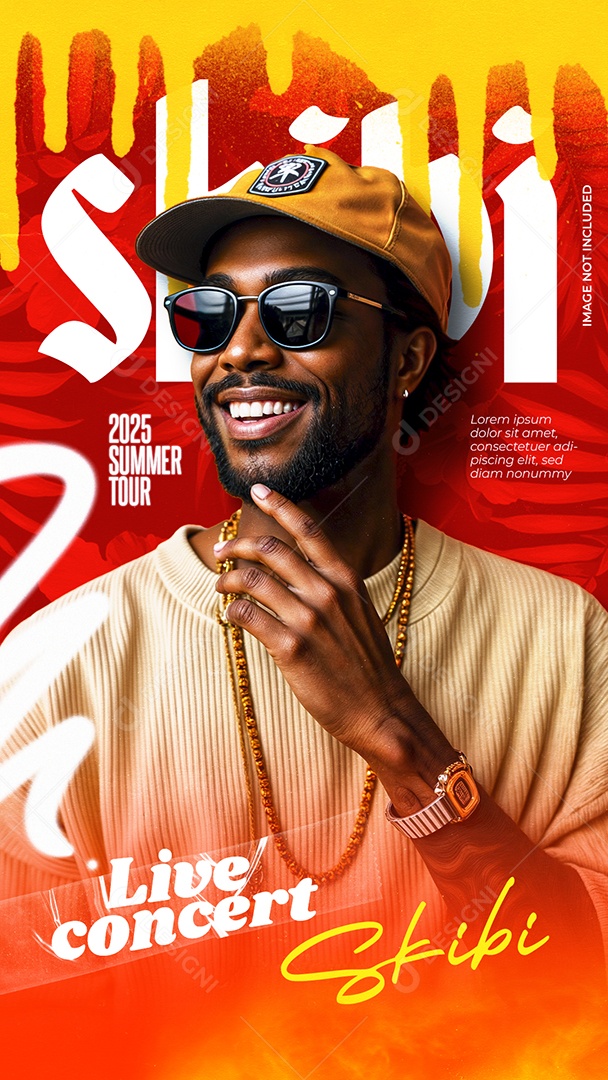 Story Flyer Próximos Shows Social Media PSD Editável