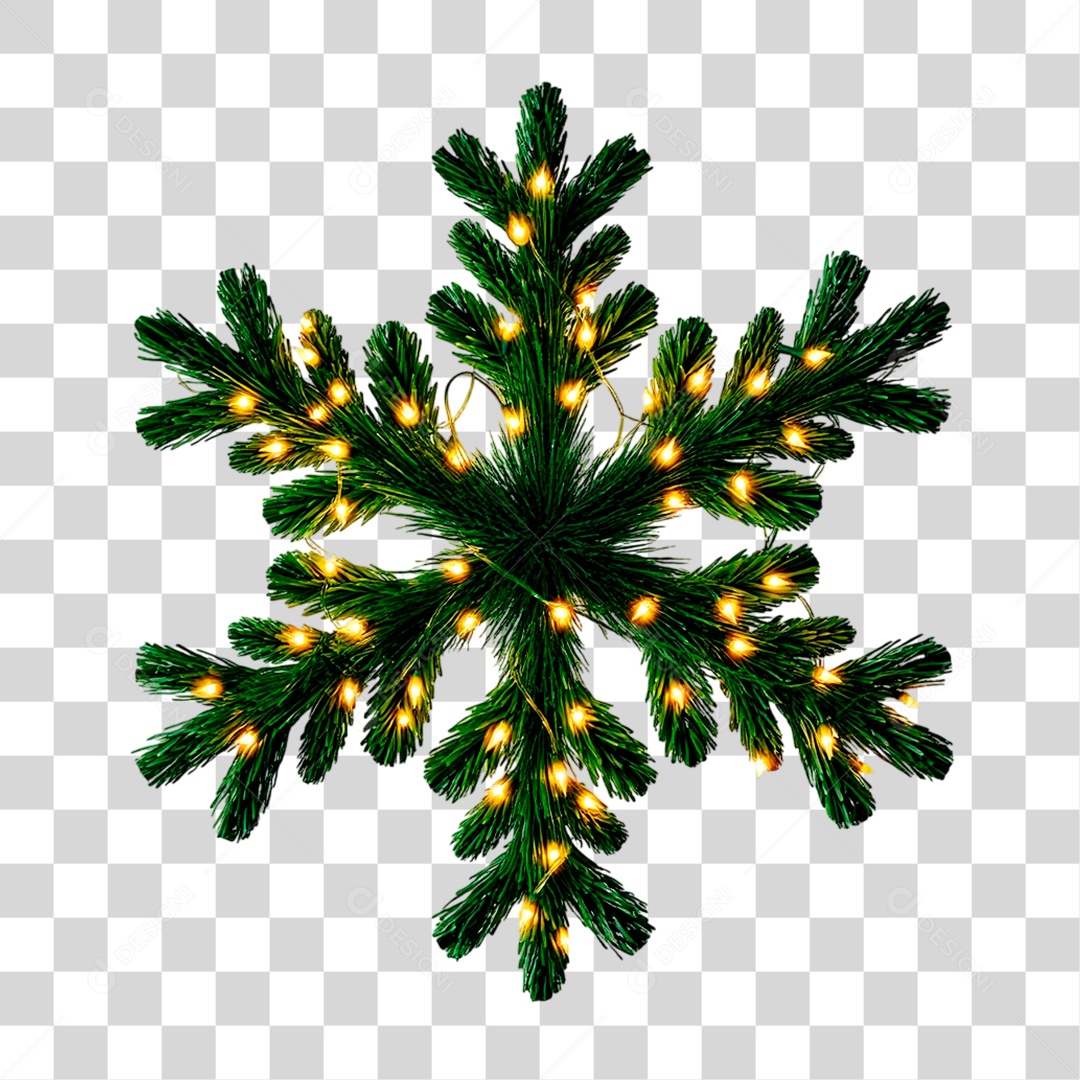 Guirlanda de Natal PNG Transparente