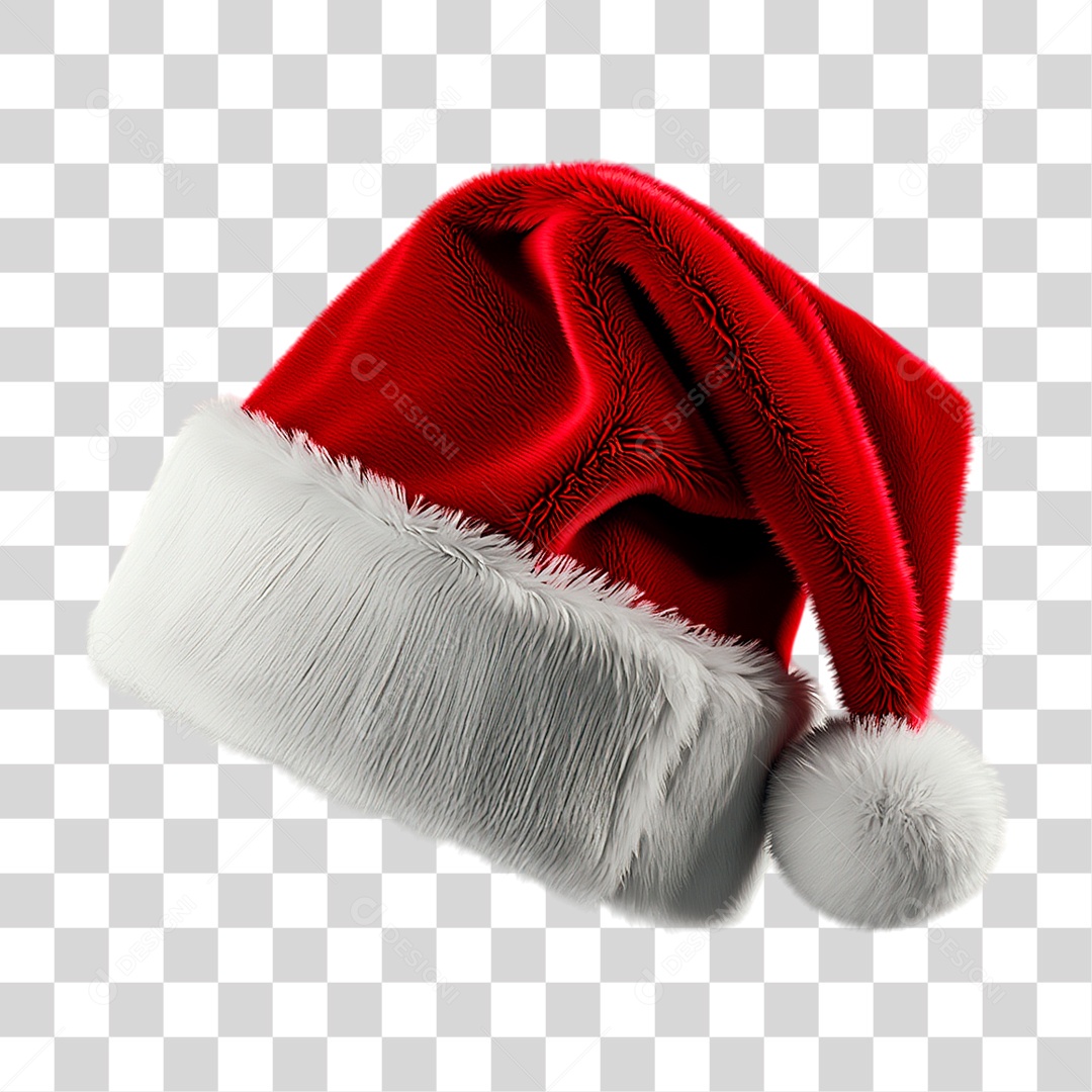 Gorro de Natal PNG Transparente