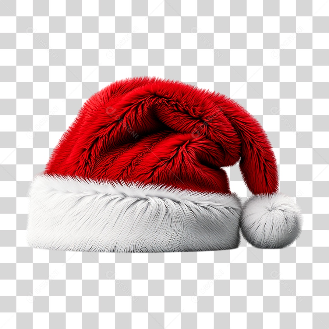Gorro de Natal PNG Transparente
