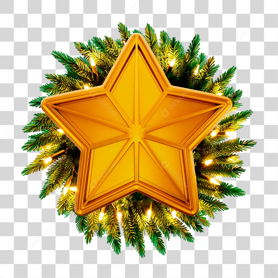 Guirlanda de Natal PNG Transparente