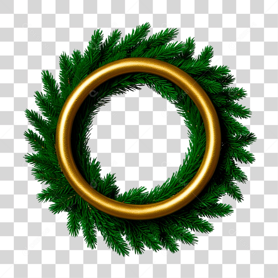 Guirlanda de Natal PNG Transparente