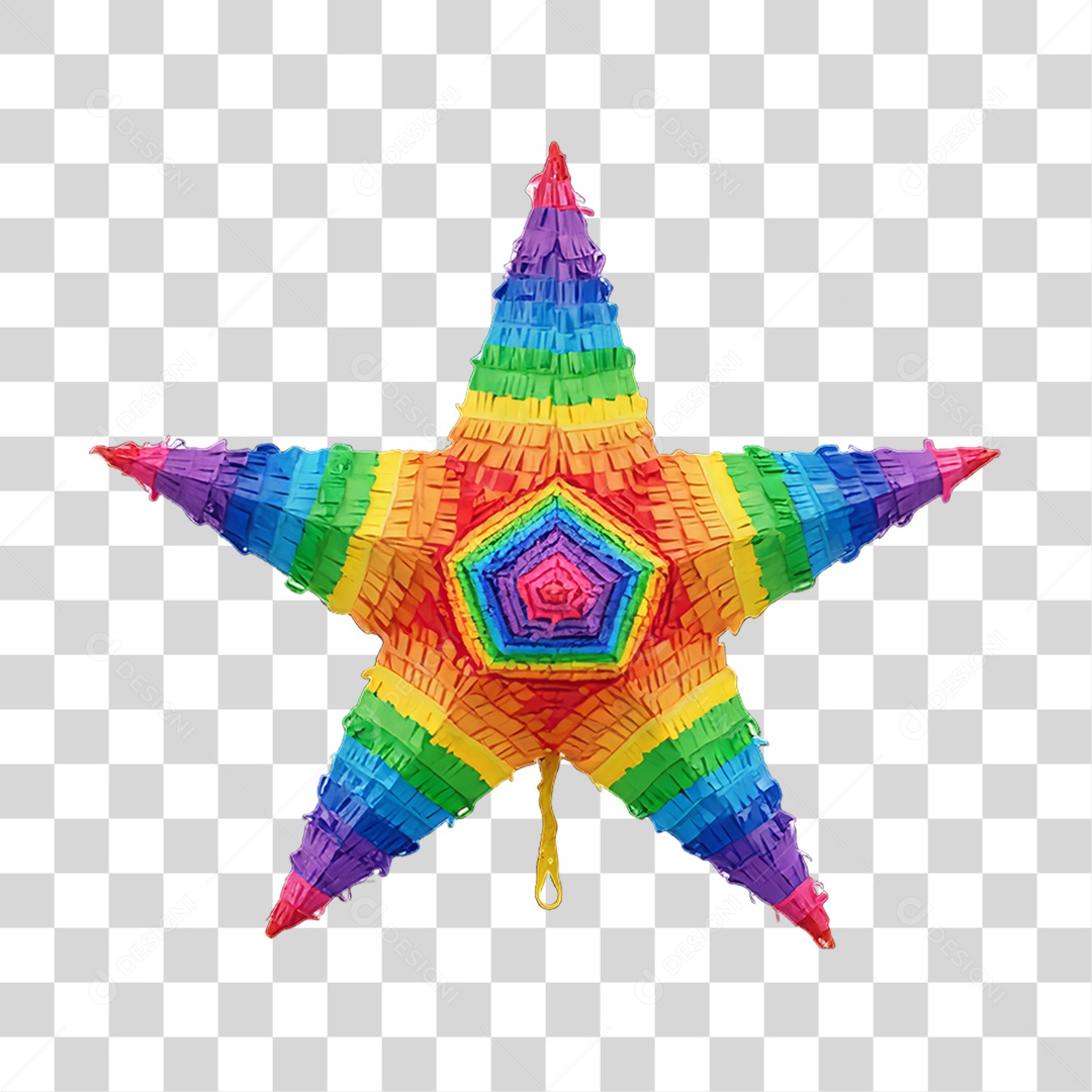 Estrela Decorações Enfeites para o Carnaval PNG Transparente