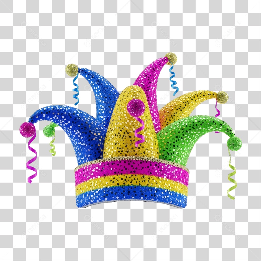 Chapéu Decorações Enfeites para o Carnaval PNG Transparente