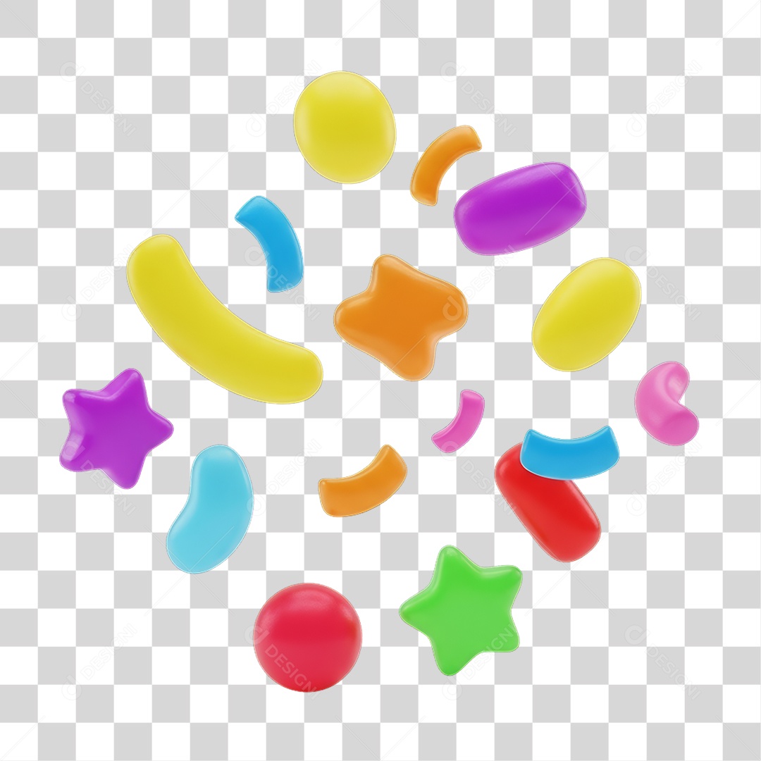 Decorações Enfeites para o Carnaval PNG Transparente