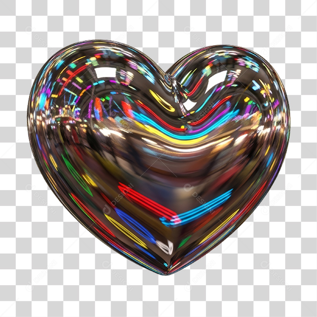 Coração Decorações Enfeites para o Carnaval PNG Transparente