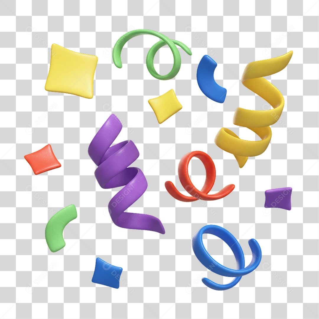 Decorações Enfeites para o Carnaval PNG Transparente