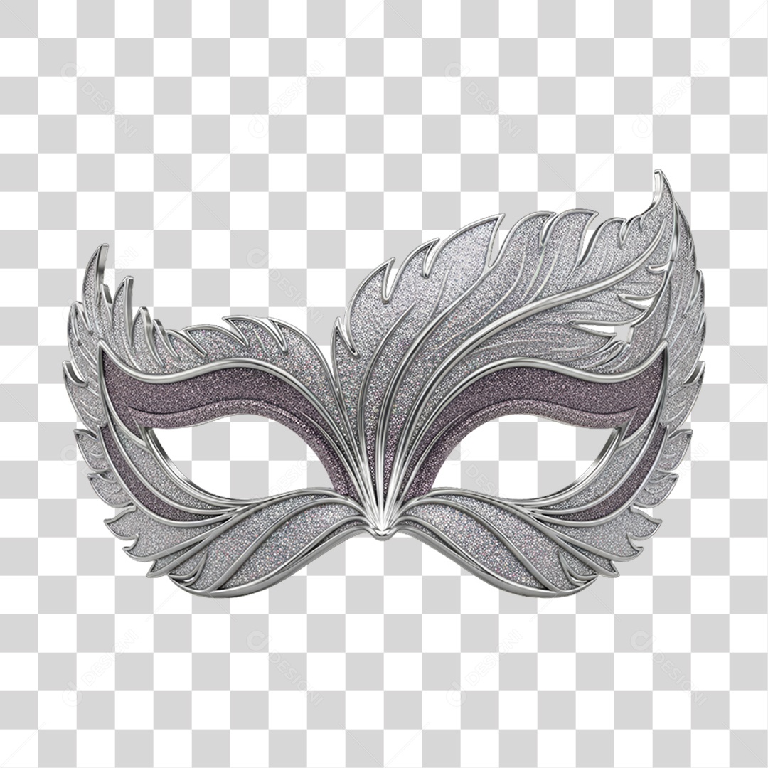 Máscara Decorações Enfeites para o Carnaval PNG Transparente