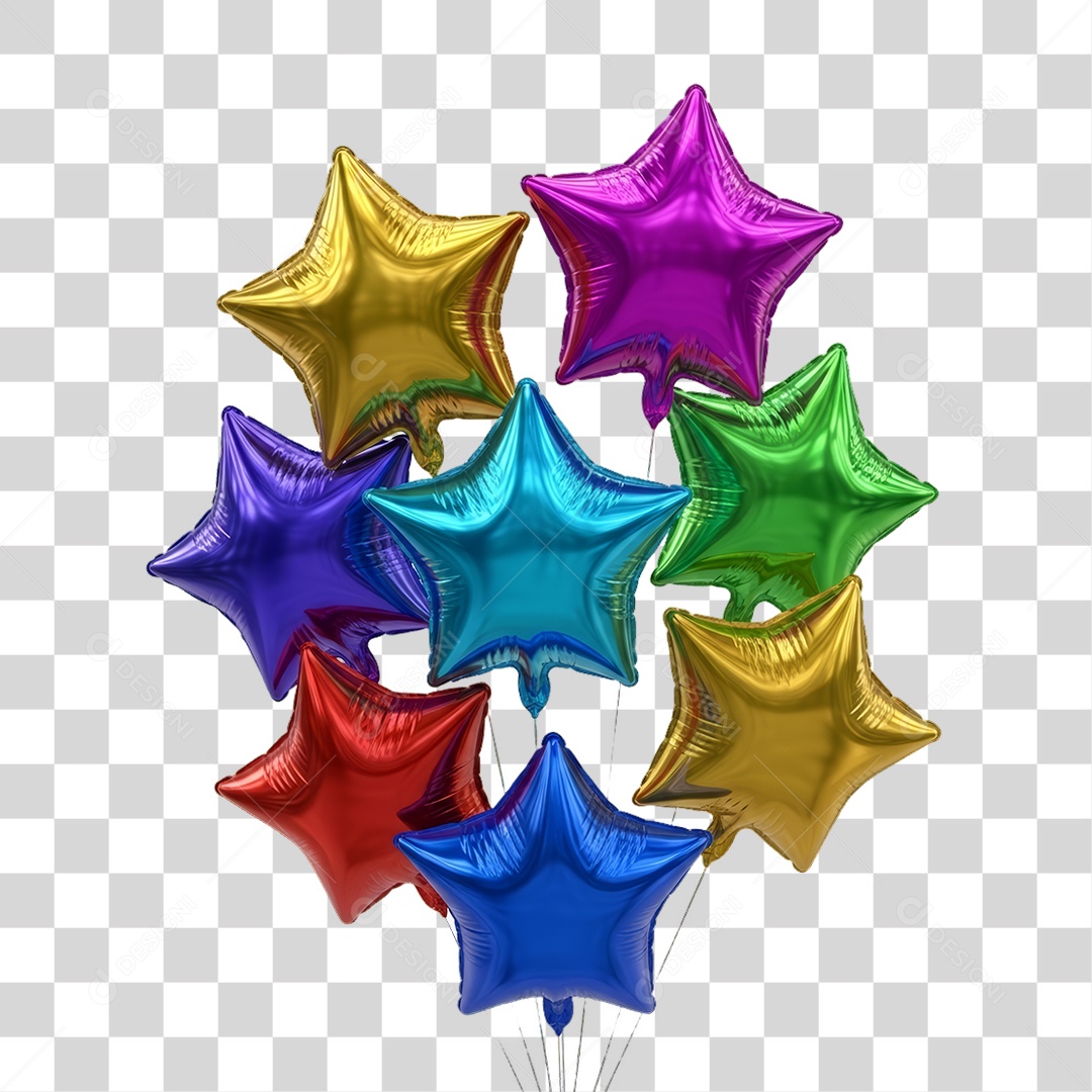 Balões Decorações Enfeites para o Carnaval PNG Transparente