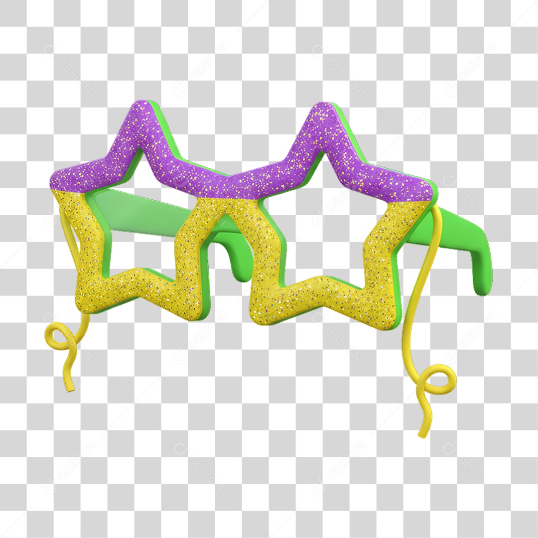 Óculos Decorações Enfeites para o Carnaval PNG Transparente