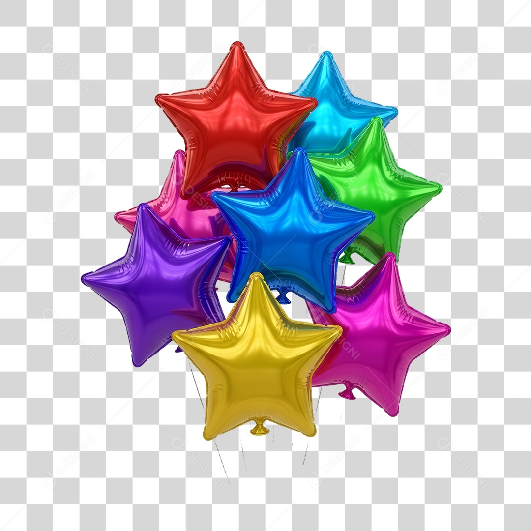 Balões Decorações Enfeites para o Carnaval PNG Transparente