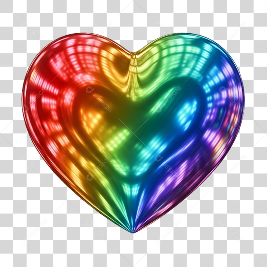 Coração Decorações Enfeites para o Carnaval PNG Transparente