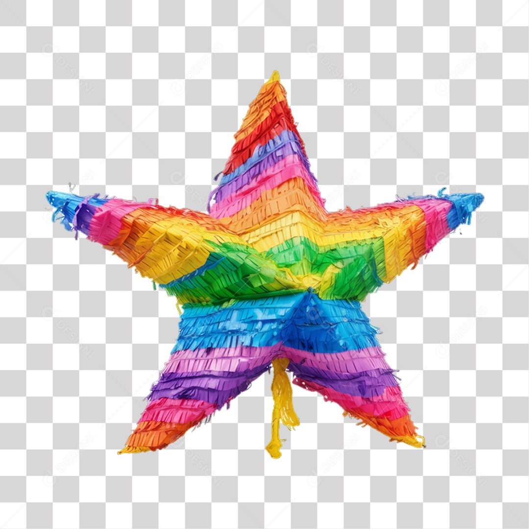 Estrela Decorações Enfeites para o Carnaval PNG Transparente