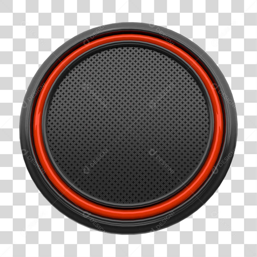 Placa Redonda PNG Transparente