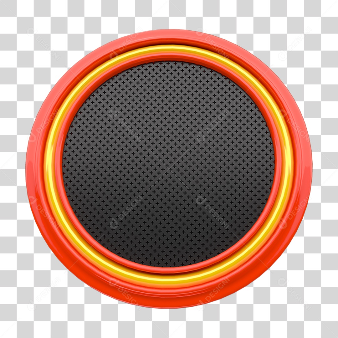 Placa Redonda PNG Transparente