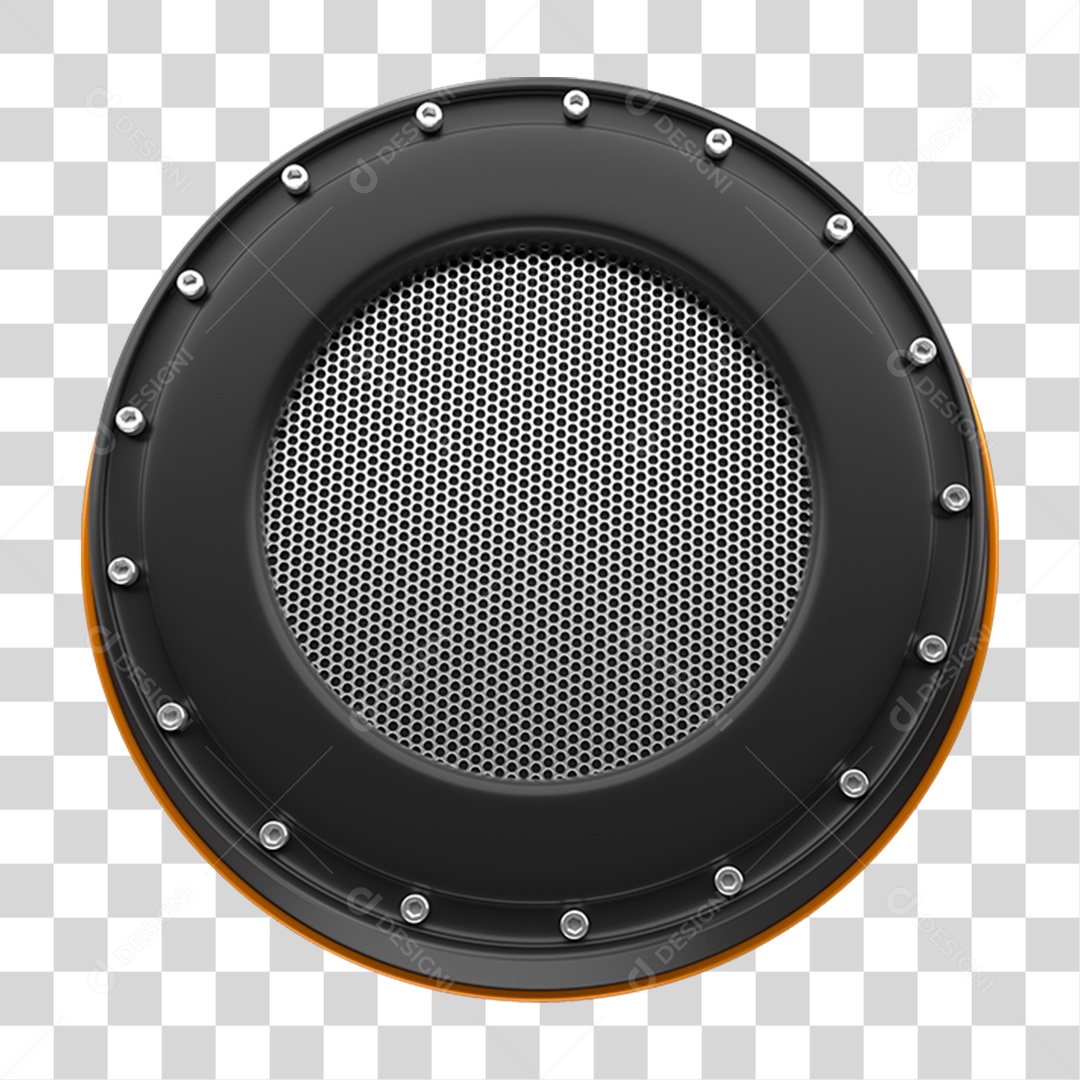 Placa Redonda PNG Transparente