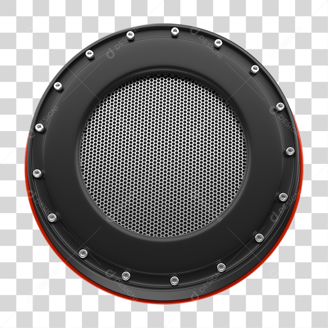 Placa Redonda PNG Transparente