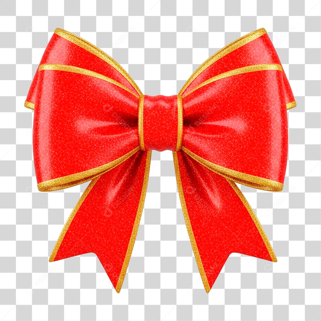 Laço Vermelho PNG Transparente