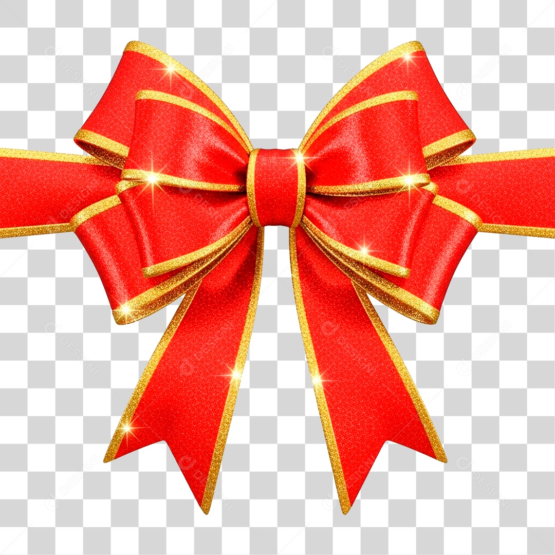 Laço Vermelho PNG Transparente