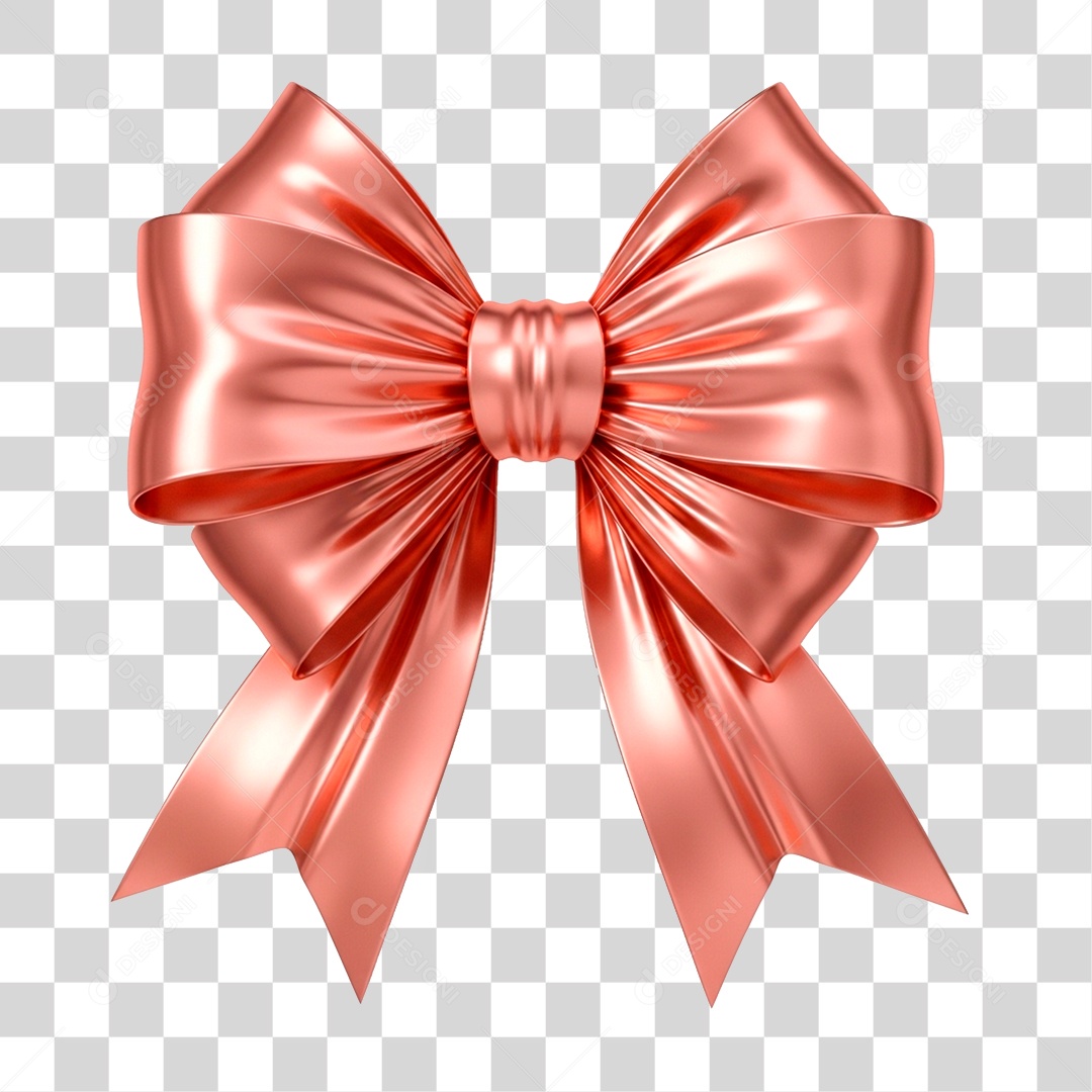 Laço Rosa PNG Transparente