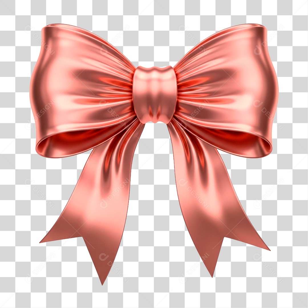 Laço Rosa PNG Transparente