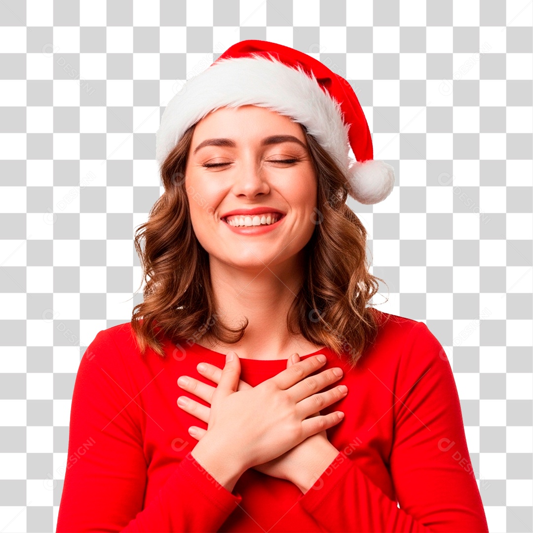 Mamãe Noel PNG Transparente