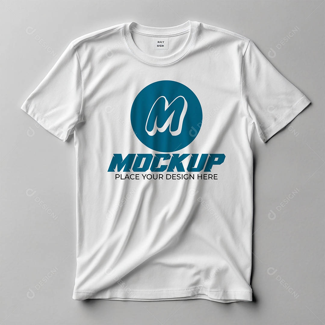 Mockup de Camiseta Masculina PSD Editável