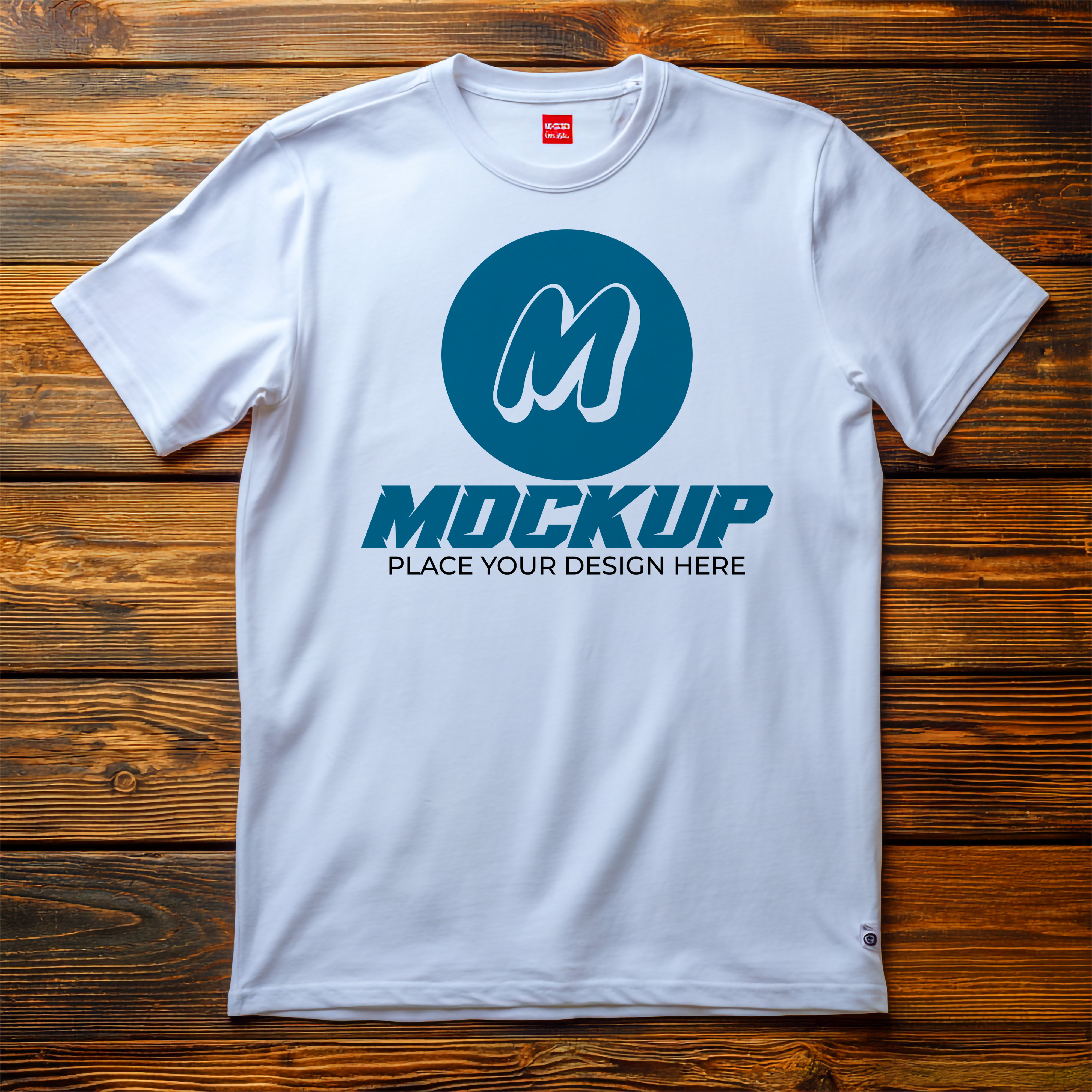 Mockup de Camiseta Masculina PSD Editável