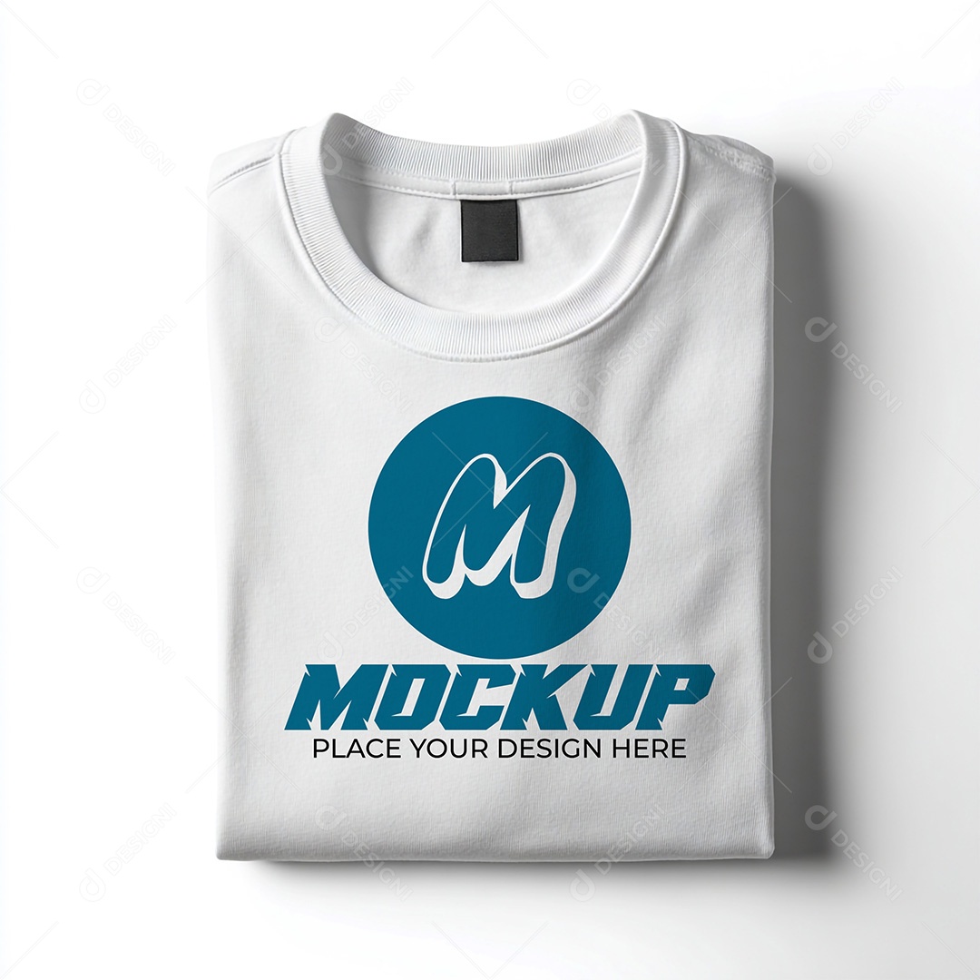 Mockup de Camiseta Masculina PSD Editável