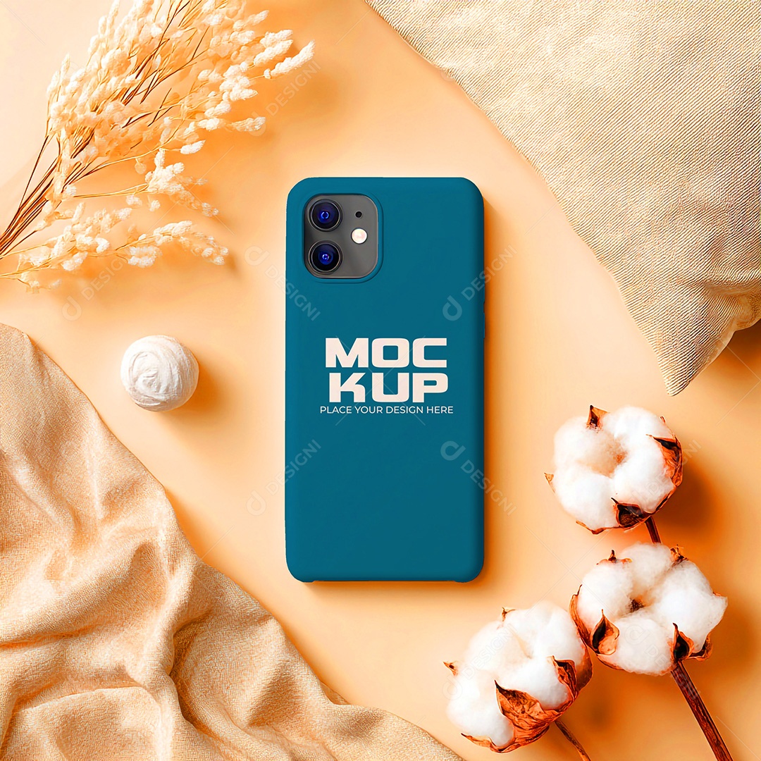 Mockup de Celular Smartphone PSD Editável