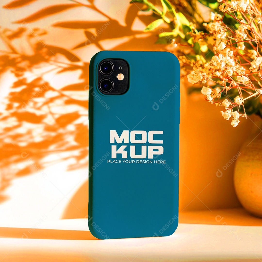 Mockup de Celular Smartphone PSD Editável