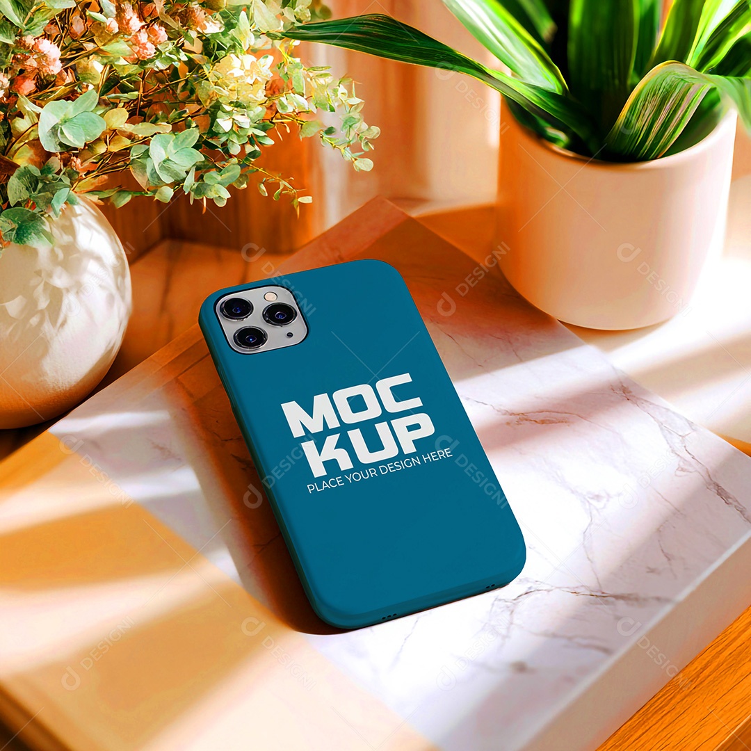 Mockup de Celular Smartphone PSD Editável